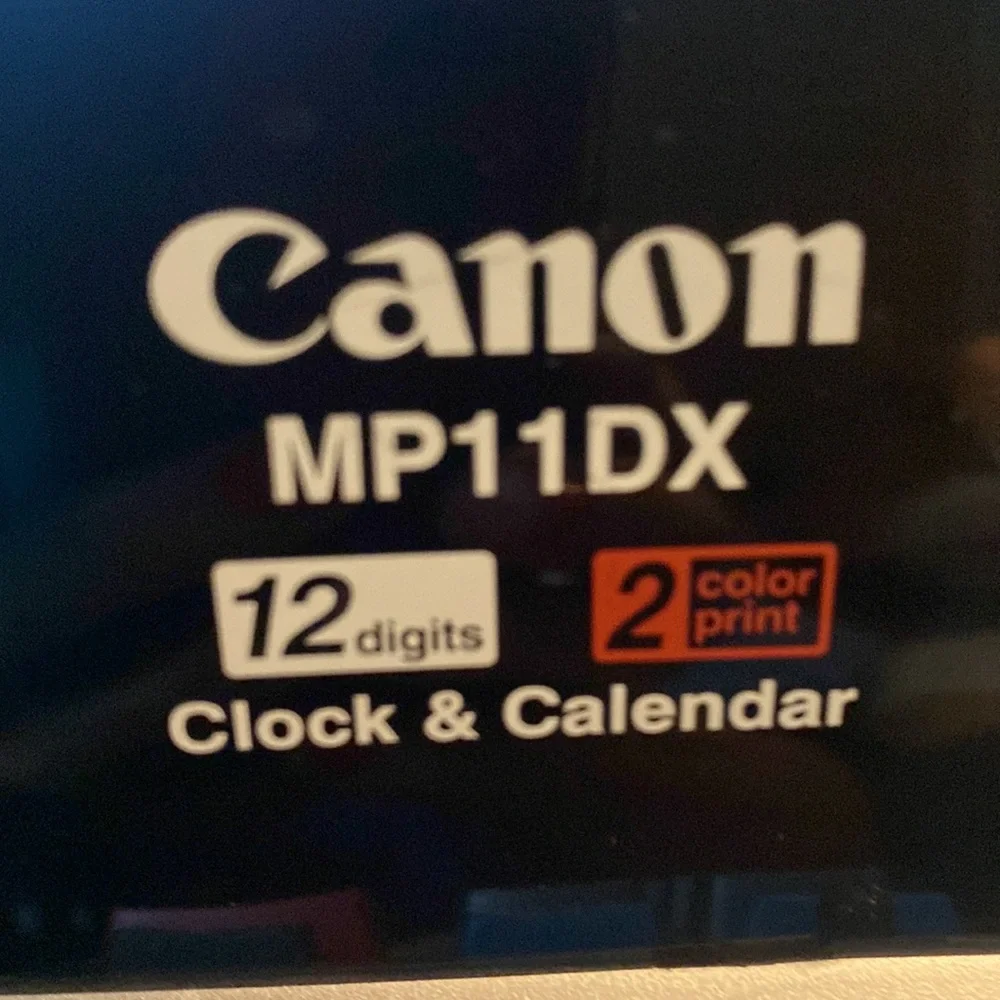 Canon MP11DX 12 digits